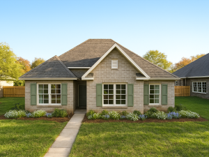 Homes with a rear garage