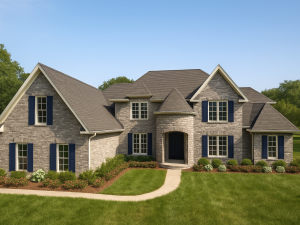 Homes with a side garage